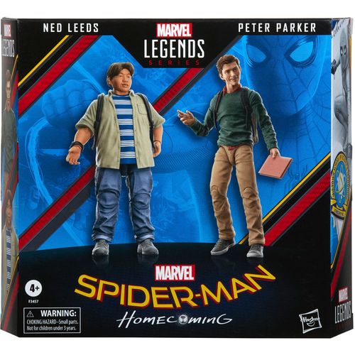 Marvel Legends Spiderman Homecoming Peter Parker and Ned Leeds set 2 figure 15cm slika 1