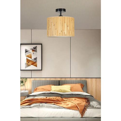 Bambu 07 Abajurlu Plafonyer Avize Wooden
Black Chandelier slika 2