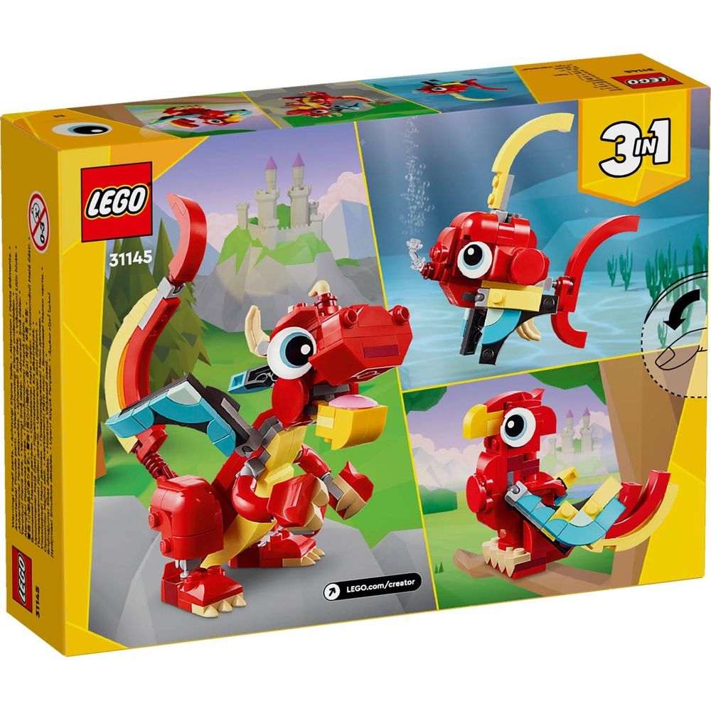 LEGO 31145 Crveni zmaj 3U1 slika 9