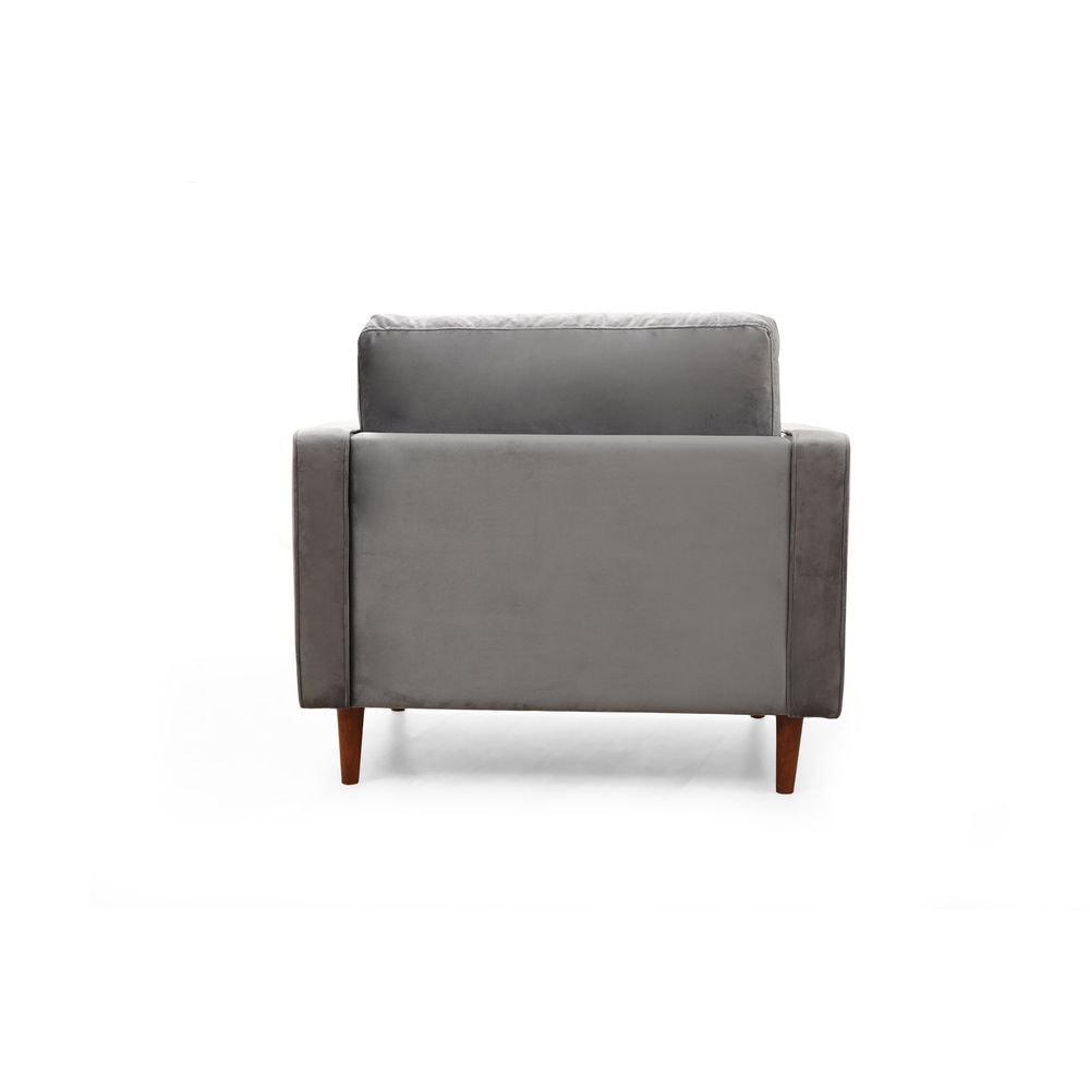 Rome - Svijetlo Siva Wing Chair slika 6
