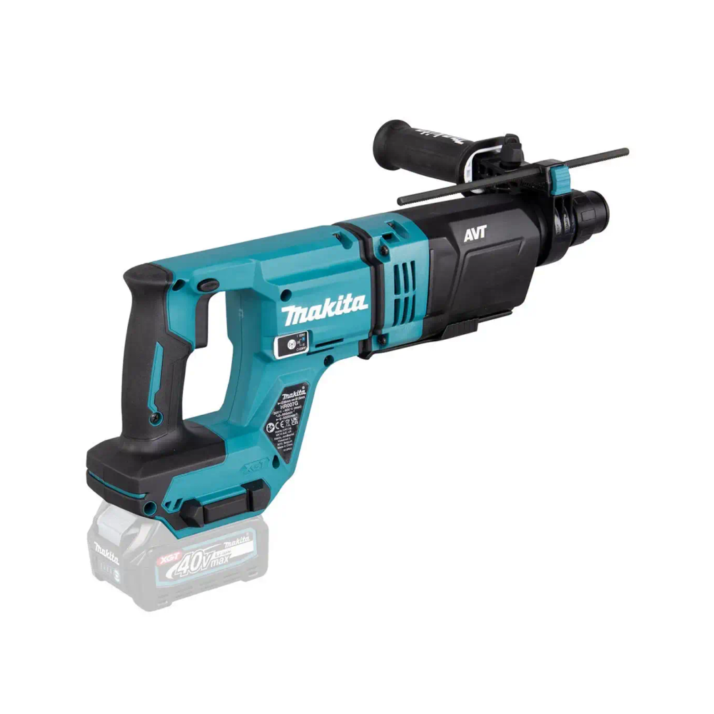 XGT MAKITA 40V - Akumulatorska bušilica-čekić HR007GZ slika 3