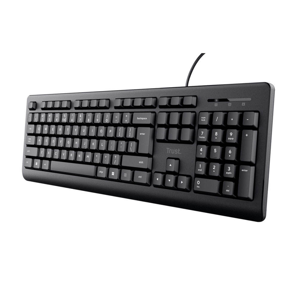 Trust Basics žičana Tastatura US lokalizacija, spill resist slika 1