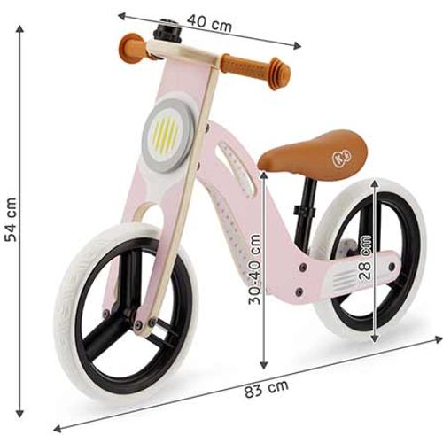 Kinderkraft bicikl guralica Uniq pink slika 7