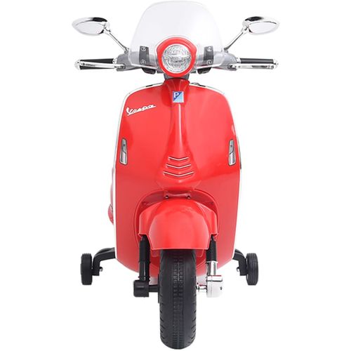 Električni motocikl igračka Vespa GTS300 crveni slika 11