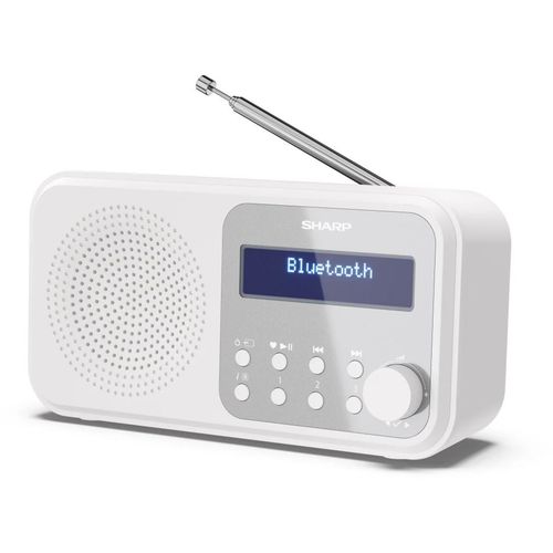 Sharp radio DR-P420 BIJELI (DAB+, DAB, FM, BT, RDS) slika 1