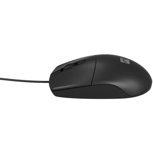 Natec NMY-2021 RUFF PLUS, Optical Mouse 1200 DPI, 3 Buttons, USB, Black, Cable 1,8m slika 2
