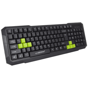 Esperanza Tastatura, gaming, USB, Aspis Green - EGK102G 