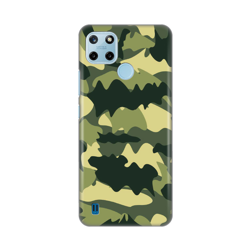 Torbica Silikonska Print Skin za Realme C25Y/C21Y Army slika 1