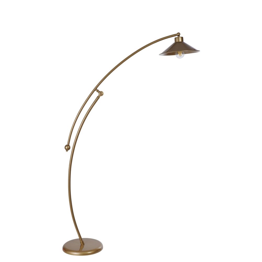 Opviq Podna lampa 620, zlatna slika 2