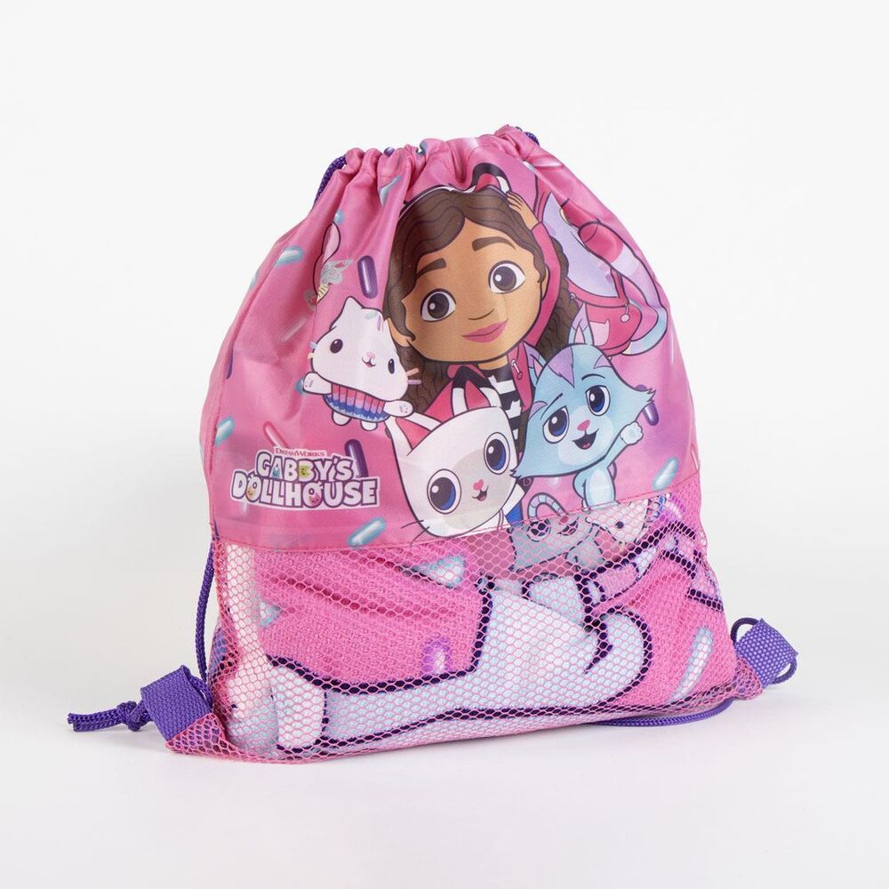 Gabbys Dolls House set towel + bag + cap slika 4