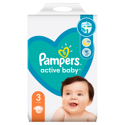 Pampers Active-Baby Mega Box slika 3