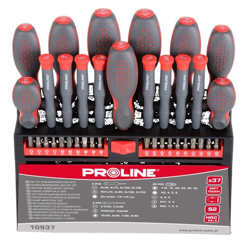 Profix SET ODVIJAČ I NASTAVCI 37KOS S2 SOFT TOUCH 10937 slika 3