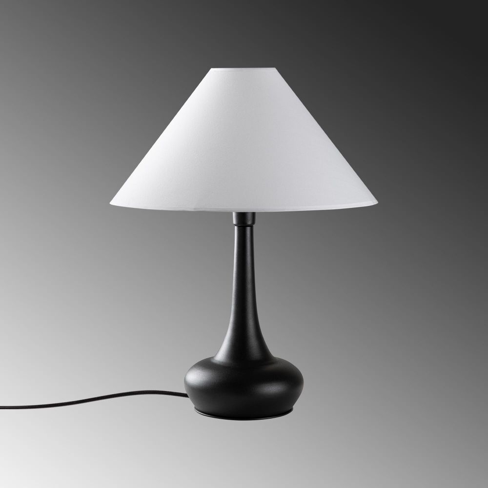 Luna - Bijela i Crna Stolna Lampa 15254 slika 6