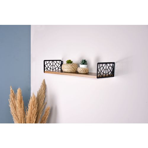 Duvar Rafı3 Brown
Black Wall Shelf slika 1