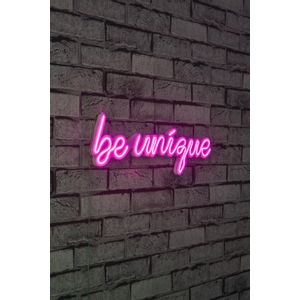 Wallity Ukrasna plastična LED rasvjeta, Be Unique - Pink