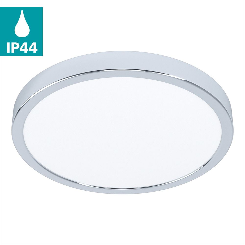 Eglo Fueva 5 nadgradna led, 20w, 2300lm, ip44, prom 285, bijela/krom/plastika  slika 3