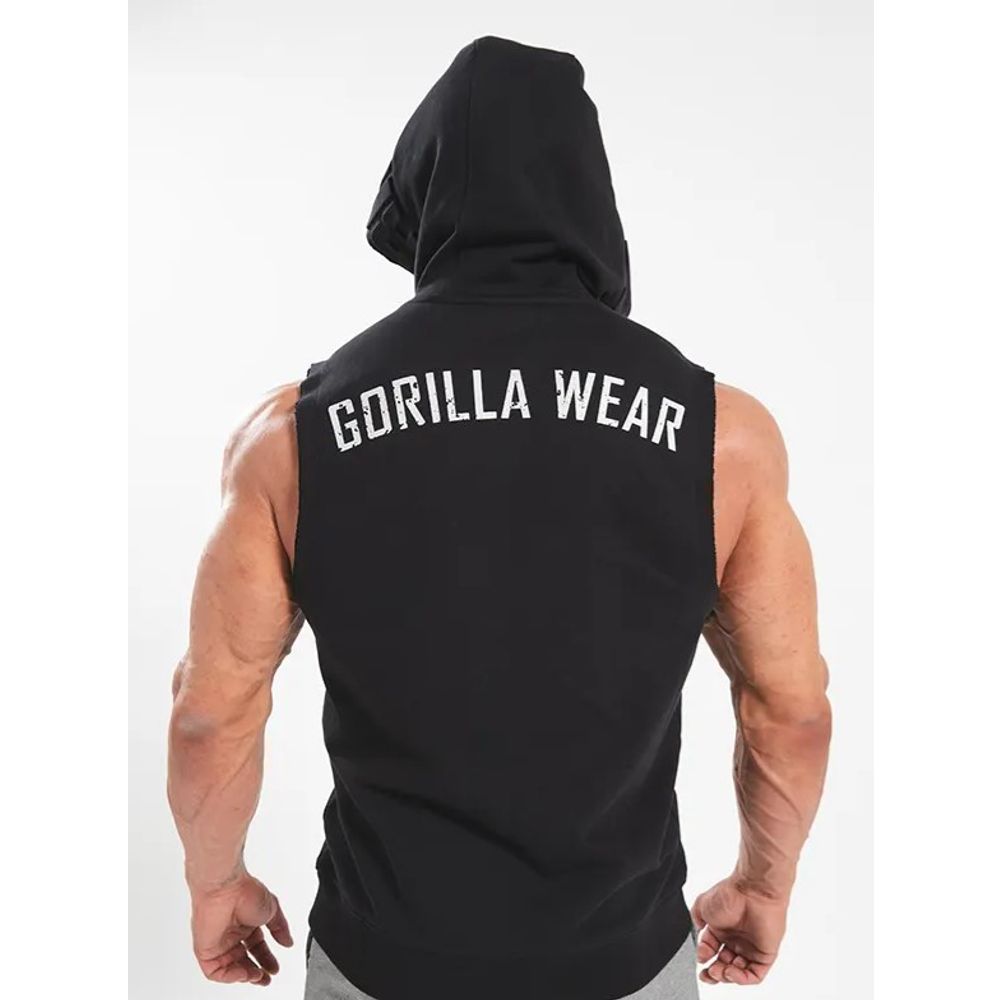 Gorilla Wear MARSHALL Majica bez rukava, Crna slika 2