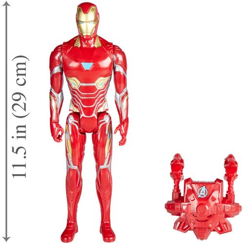 Spanish Marvel Avengers Iron Man Titan Hero Power FX figure 30cm slika 4