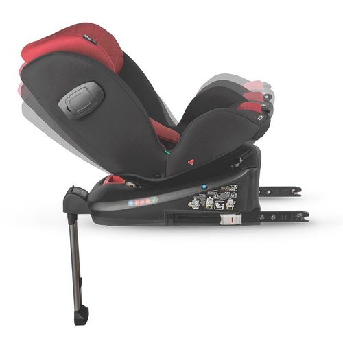 Coccolle® Autosjedalica Vigo iSize 360° 40-150cm Isofix, Poppy Red slika 9