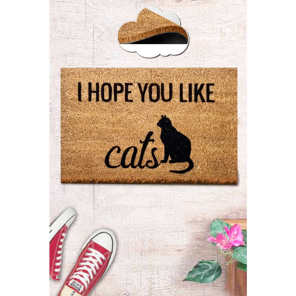 Coco You Like Cats Višebojni Coco Otirač slika 1