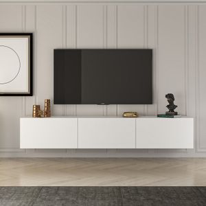 TV stalak West - bijeli 