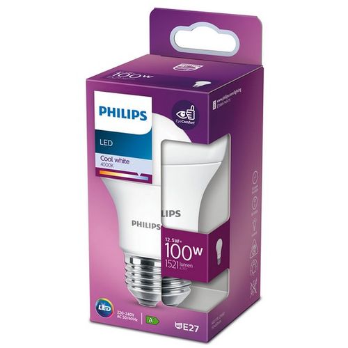 Philips PS753 LED SIJALICA 12,5W (100W) A60 E27 4000K CW FR ND 1PF/10 slika 1