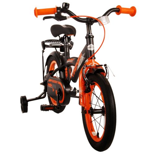 Volare dječji bicikl Thombike 14" crno-narančasti slika 10