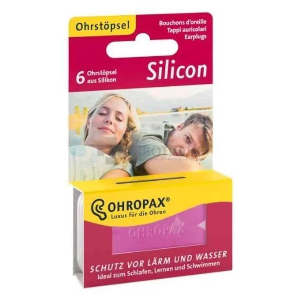 OHROPAX Silikonski Čepići za Uši - 6 Komada slika 1