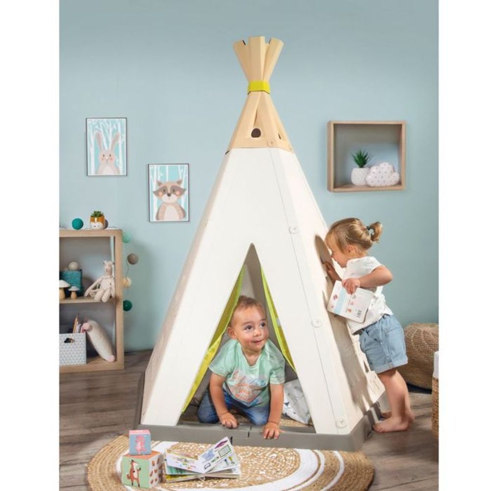 Smoby Dječija kućica u obliku šatora Teepee 2U1 slika 5
