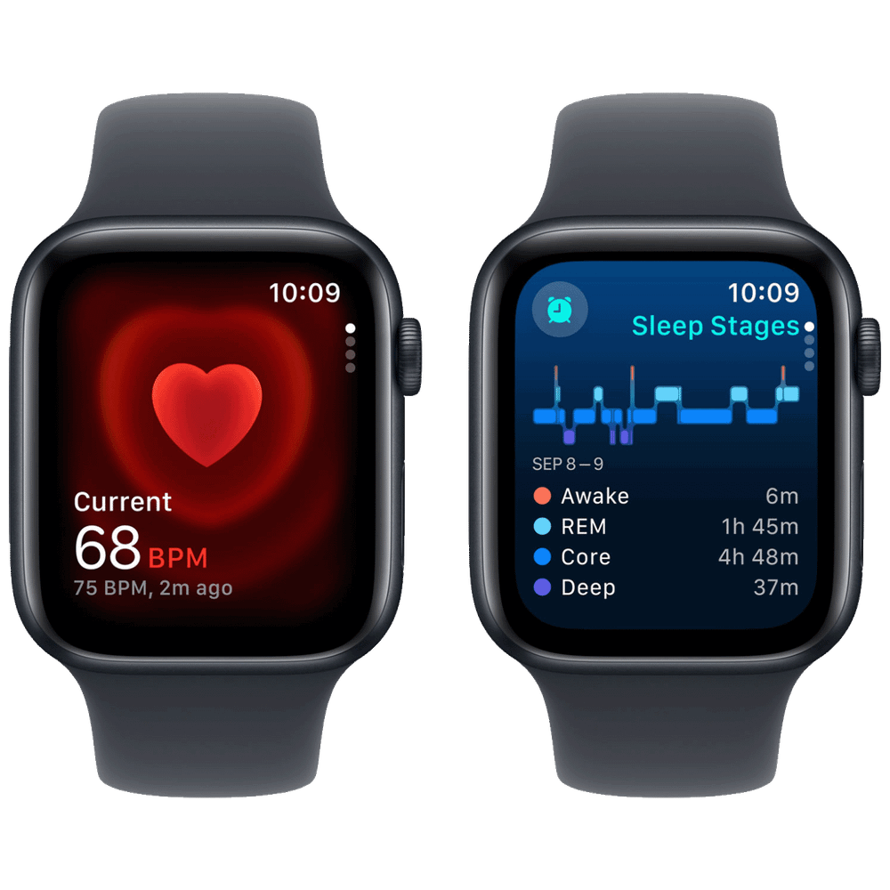 Apple Watch SE 2024 GPS 40mm Midnight slika 5