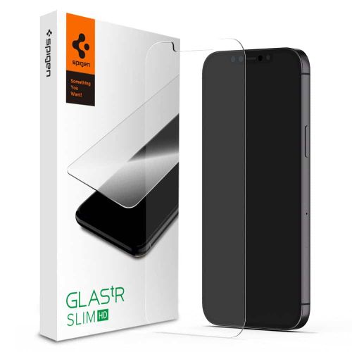 Spigen GLAS.TR Slim iPhone 12/12 Pro, prozirno slika 1