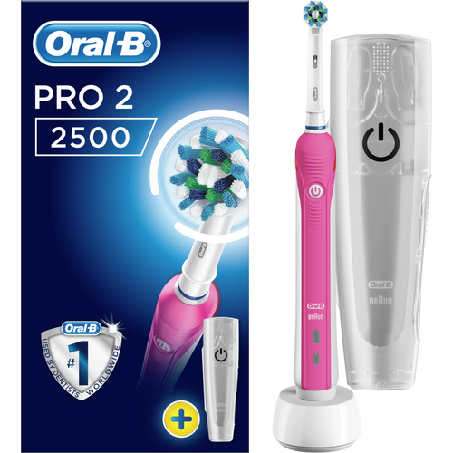  Oral B Električna četkica Power Pro 2500 roza slika 6