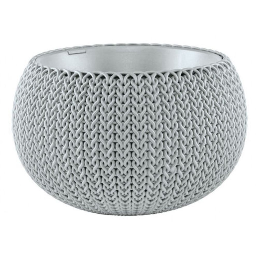 Keter Saksija viseća siva 28x28x18 cm Cozy slika 3