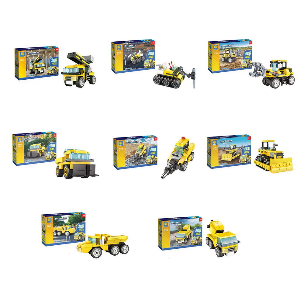 Kocke za gradnju N-Brix, kamioni, sorto 8/1 pak slika 2