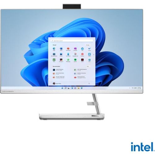 Lenovo F0GJ00Y6RI IdeaCentre AIO 3 27IAP7 All-In-One (White) i5-12450H 8-Core (4P+4E) 2.0-4.4GHz/12MB, 16GB DDR4, 1TB-SSD-NVMe, 27" FHD 1920x1080 IPS, Intel UHD Graphics, WebCam 5.0MP, GigaLan, WiFi AX, BT5.1, HDMI, Audio Harman, USB Keyboard+Mouse, DOS slika 1