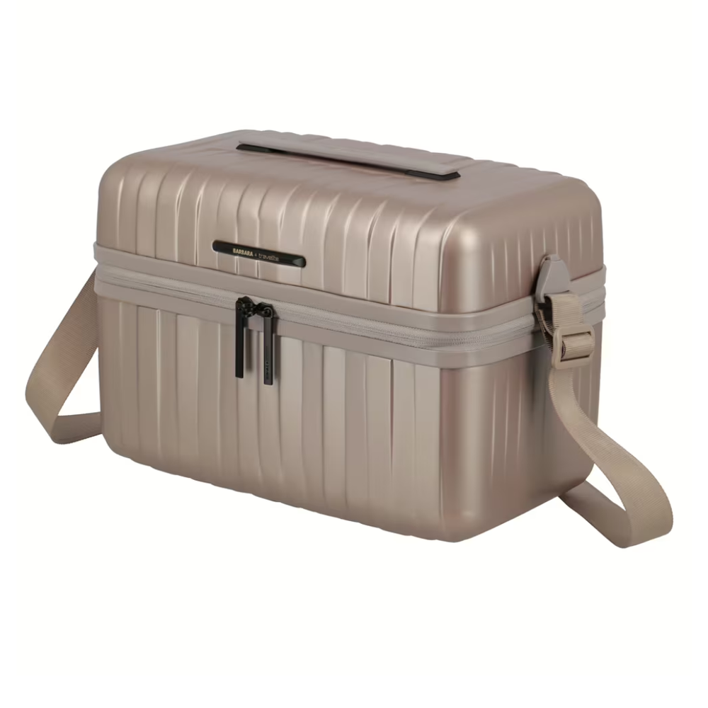 Travelite neseser 28 cm ABS Barbara Novelty 7000003-40, saten nude slika 1