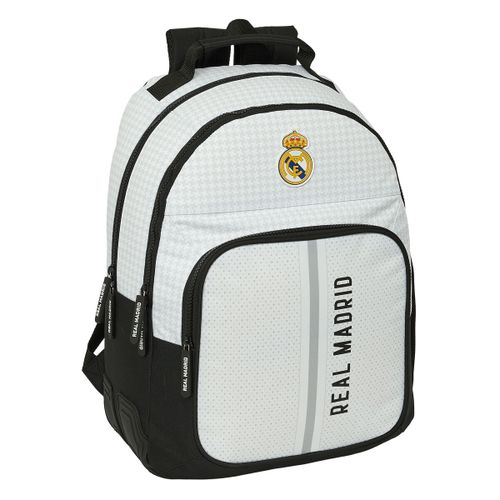 Školski Ruksak Real Madrid C.F. 24/25 Bijela Siva 32 x 42 x 15 cm slika 1