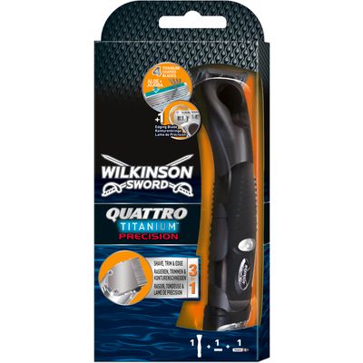 Wilkinson Brijač Quattro T. Precision, Aparat za brijanje, modeliranje i skraćivanje dlaka