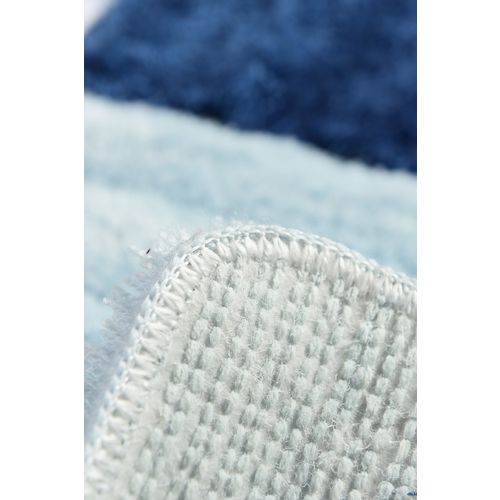 Piazza - Blue (70 x 120) Multicolor Acrylic Bathmat slika 4