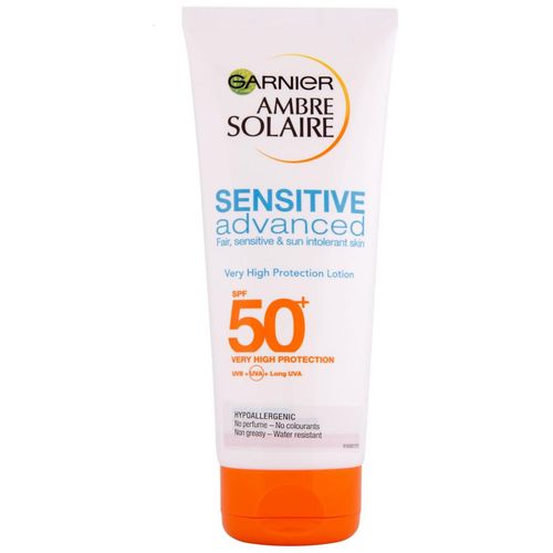 Garnier Ambre Solaire Mlijeko za zaštitu od sunca SPF50 Sensitive Advanced 200ml-EOL slika 1