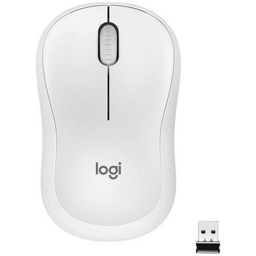 Logitech M220 Silent Mouse for Wireless, Noiseless Productivity, White slika 1