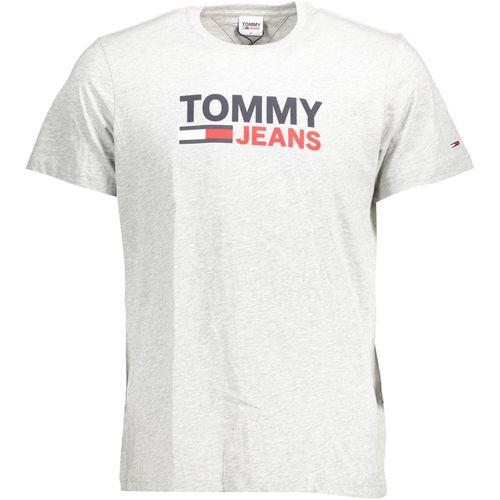 TOMMY HILFIGER MEN'S SHORT SLEEVE T-SHIRT GRAY slika 1