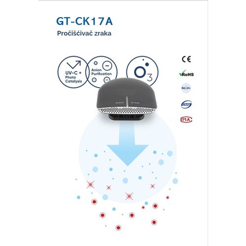 SelectAir GT-CK17A prijenosni pročišćivač zraka slika 4