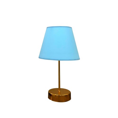 Stona lampa '203- M- Gold Blue' sa zlatnom postoljem slika 3