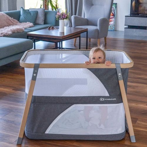 Kinderkraft Putni krevetić SOFI 4U1 Grey slika 10