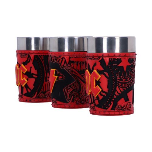 NEMESIS NOW ACDC LOGO SHOT GLASS SET (SET OF 3) 8.7CM slika 2