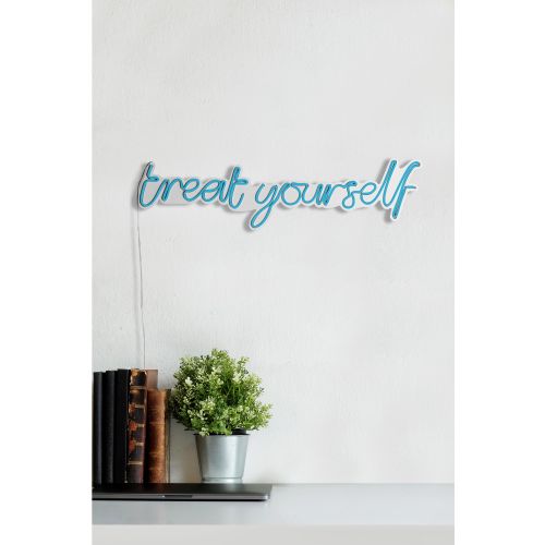 Wallity Ukrasna plastična LED rasvjeta, Treat Yourself - Blue slika 13