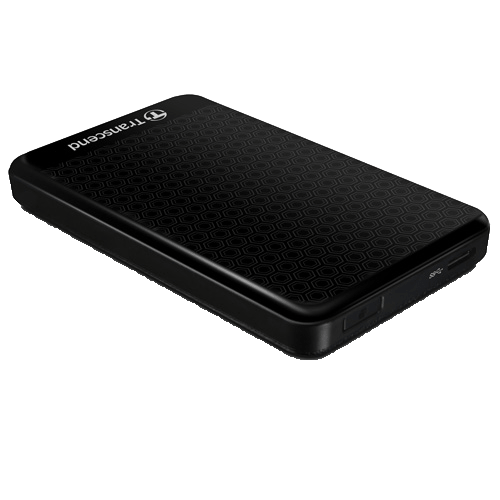 Transcend TS2TSJ25A3K External HDD 2TB, A3K, USB3.0, 2.5", Anti-shock system, Backup software, 196 gr, Black slika 1