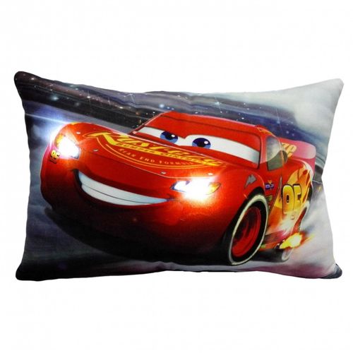 Cars 3 jastuk s LED svjetl.40x26 cm slika 1