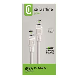 Cellularline kabel TYPE-C to C 15 cm